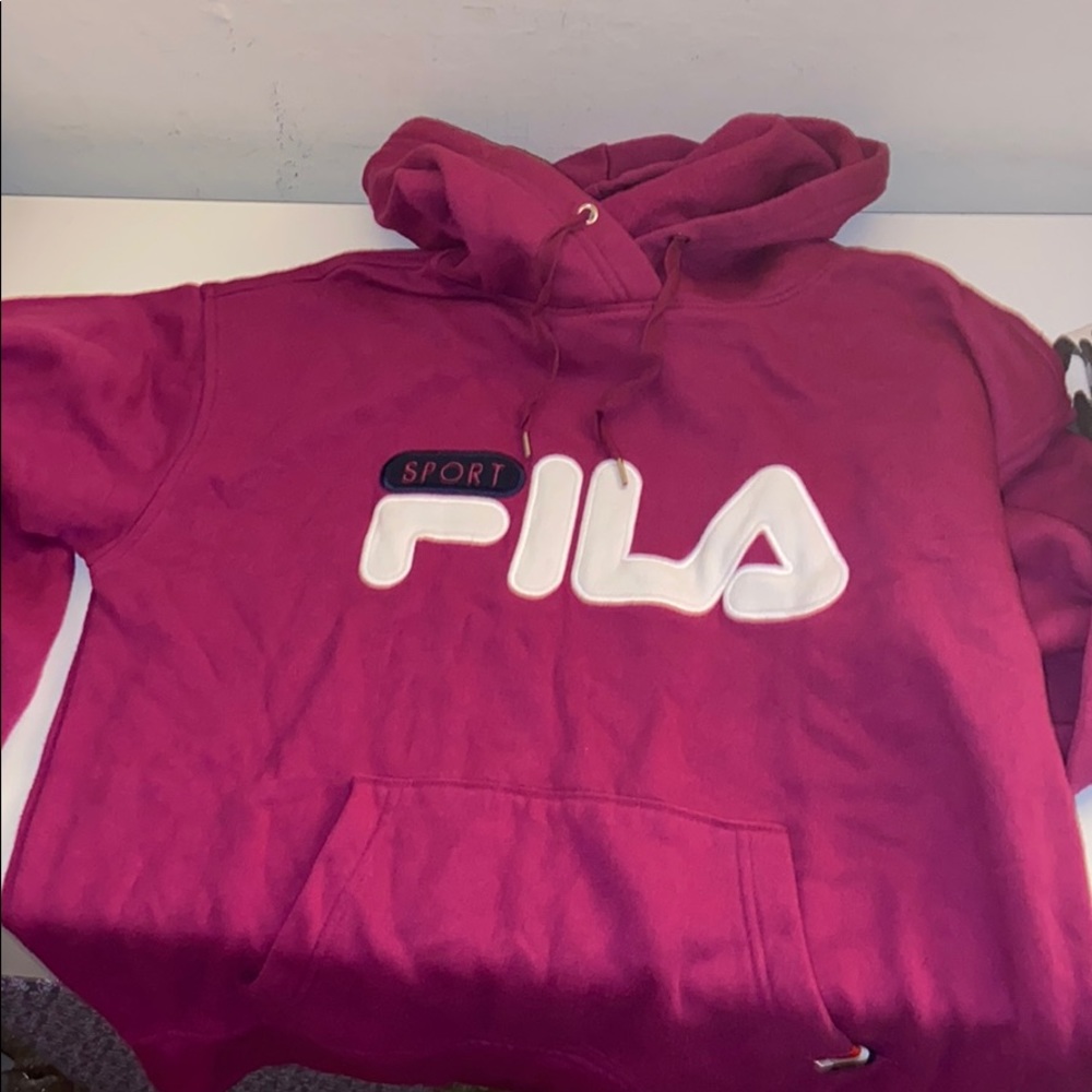 Fila hoodie. Barely worn!